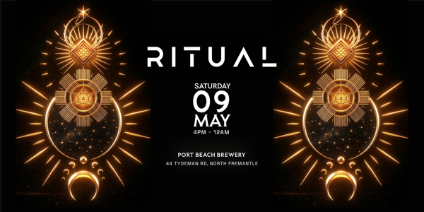 RITUAL - 2ND BIRTHDAY live at Port Beach Brewery in North Fremantle on May 09, 2026 - Concert poster