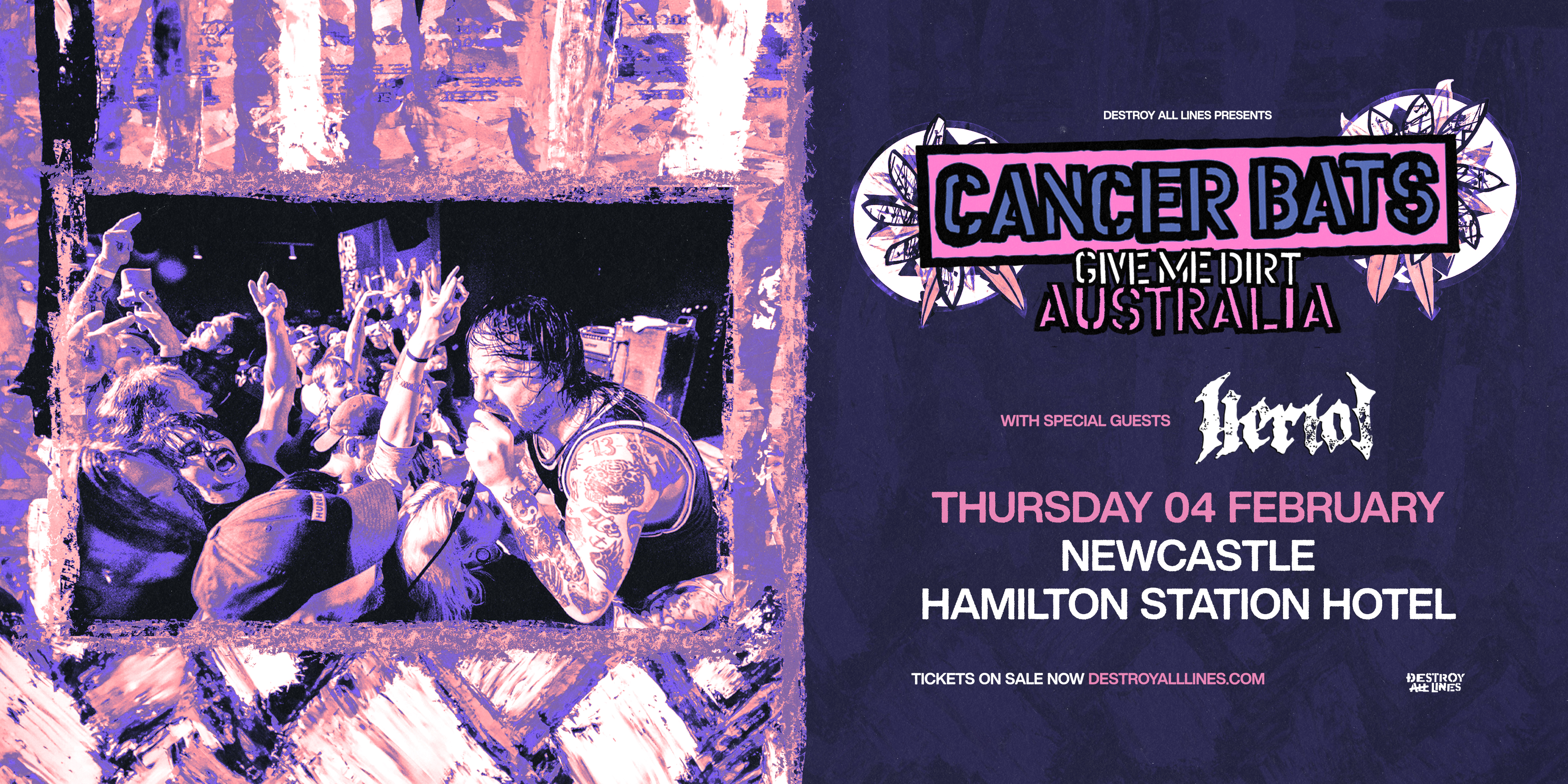 Cancer Bats | Give Me Dirt Australia | Newcastle