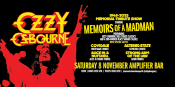 OZZY OSBOURNE MEMORIAL TRIBUTE SHOW | by Memoirs Of A Madman | PERTH