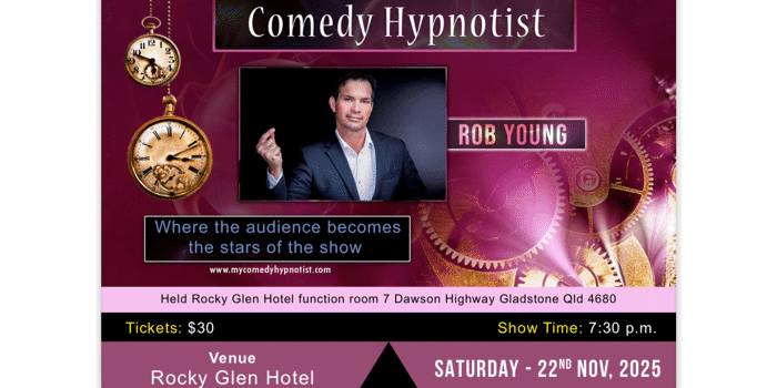 Comedy Hypnotist-Rob Young