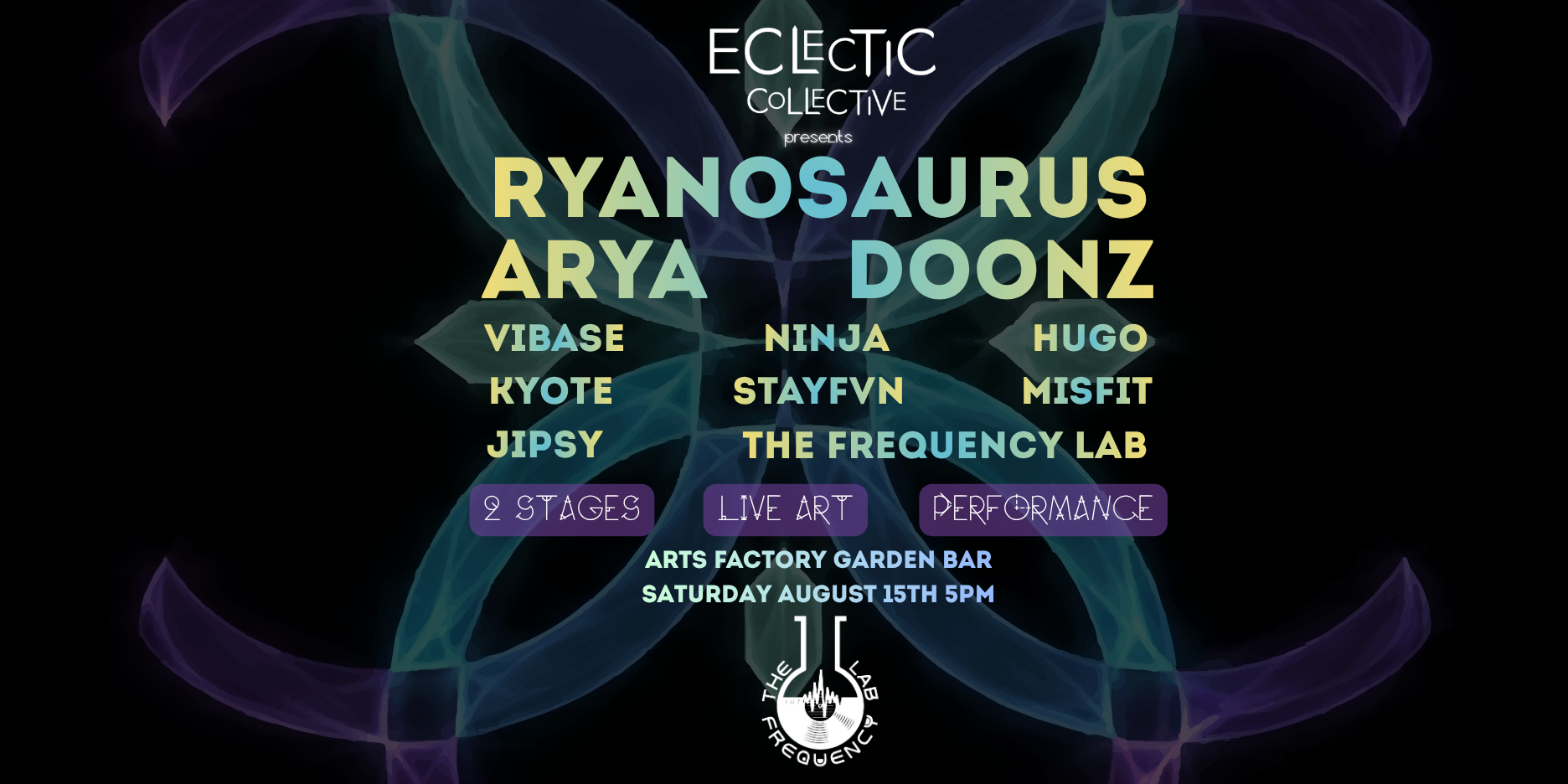 Eclectic Collective & The Frequency Lab Presents: Ryanosaurus