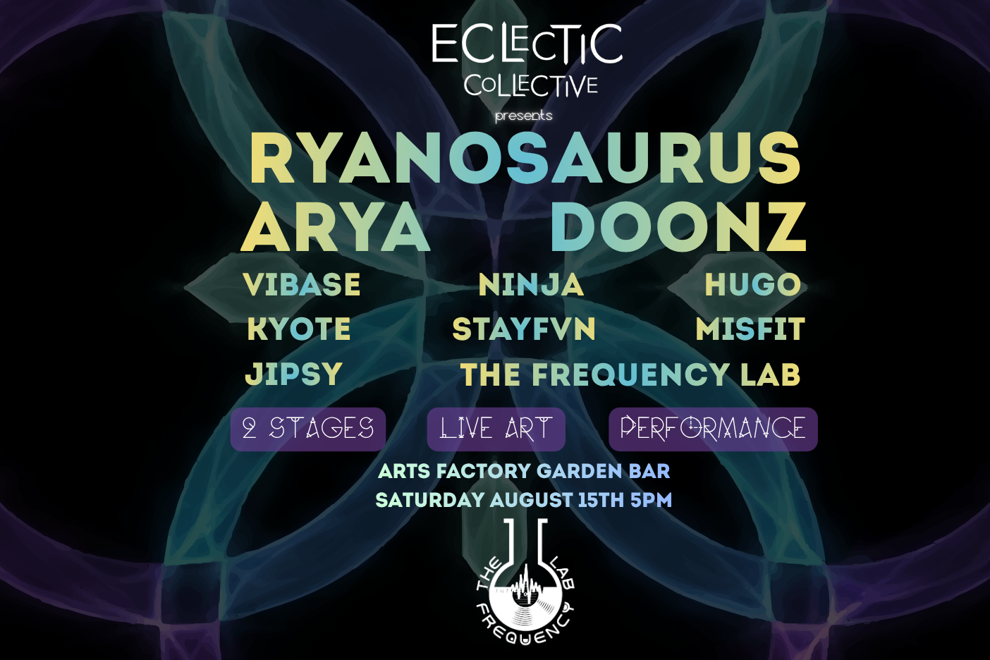 Eclectic Collective & The Frequency Lab Presents: Ryanosaurus