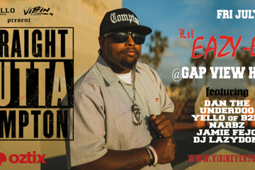 Straight Outta Compton with Lil Eazy E- Alice Springs