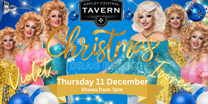 Christmas Drag Queen Bingo - ASPLEY Central Tavern