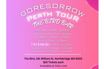 GoreSorrow Perth Tour: First Show At The Bird