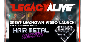 Legacy Alive - Great Unknown video/single launch
