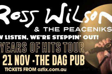 Ross Wilson & The Peaceniks 50 Years of Hits Tour