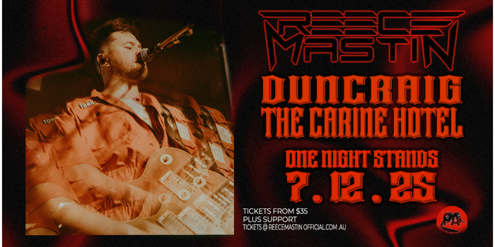 Reece Mastin 'One Night Stand' Tour