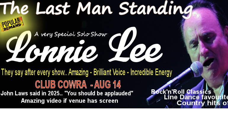 Lonnie Lee LAST MAN STANDING SHOW