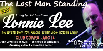 Lonnie Lee LAST MAN STANDING SHOW