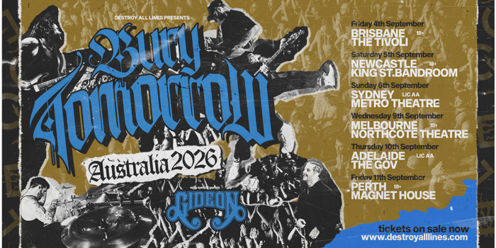 Bury Tomorrow (uk) Will You Haunt Me Australian Tour 2026