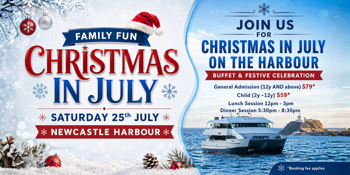 Christmas In July | Lunch Cruise | Newcastle Harbour