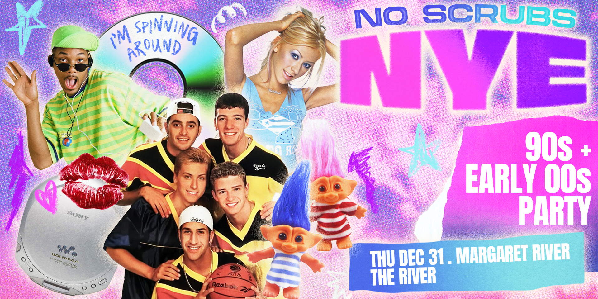 No Scrubs: NYE Party - Margaret River