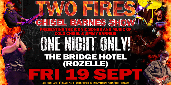 TWO FIRES Chisel Barnes Show