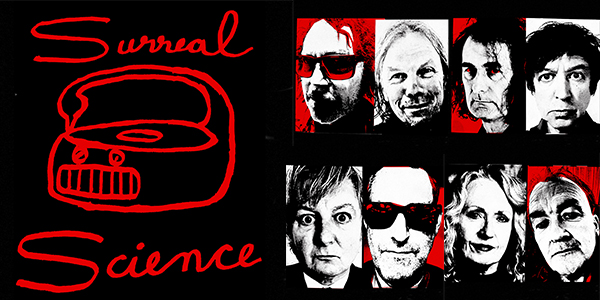 Surreal Science: The Scientists + Kim Salmon & the Surrealists live at Rosemount Hotel in North Perth on April 18, 2026 - Concert poster