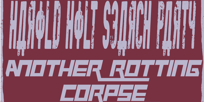 Harold Holt Search Party + Another Rotting Corpse