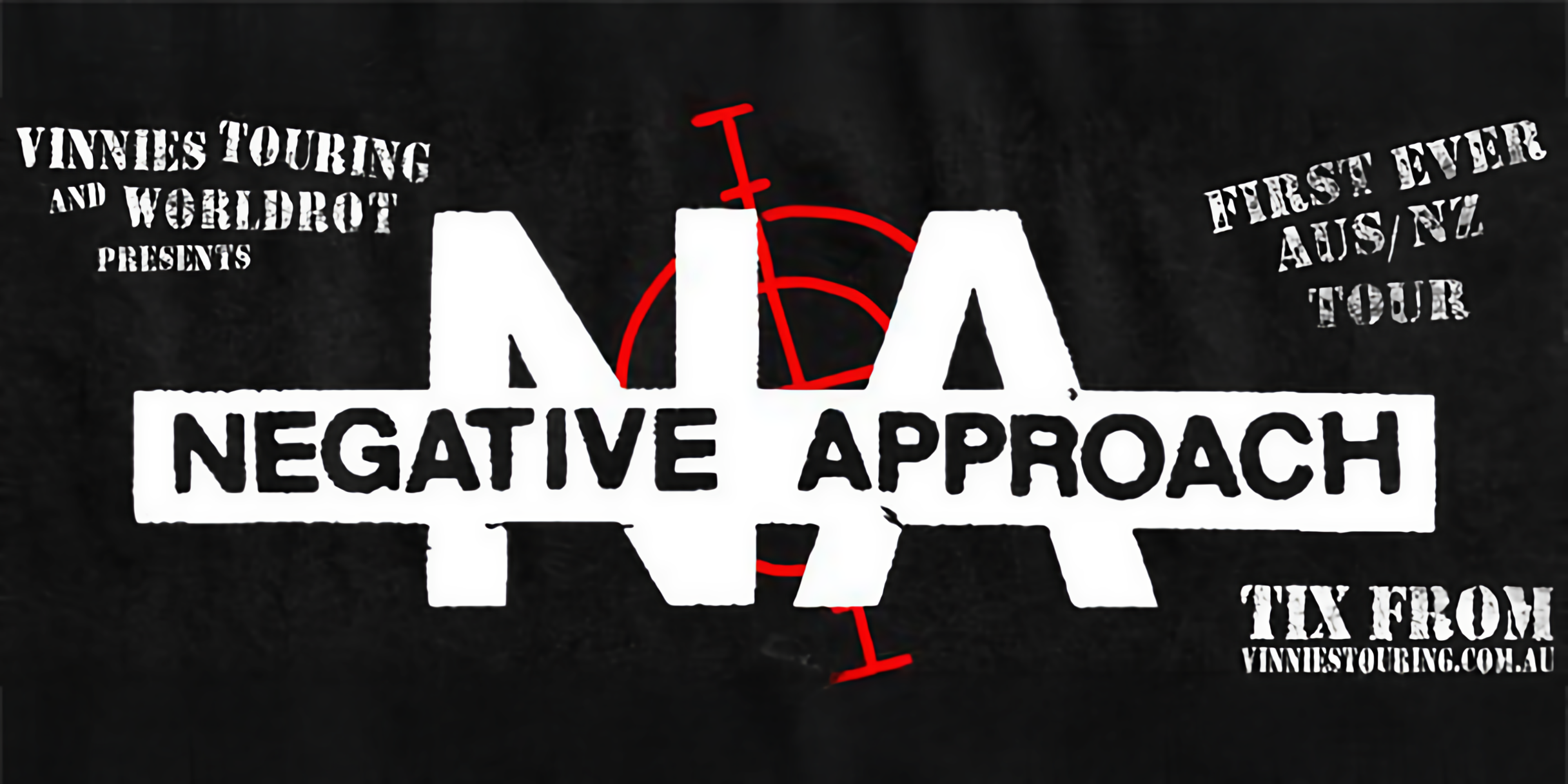 Negative Approach 2026 AUS & NZ Tour