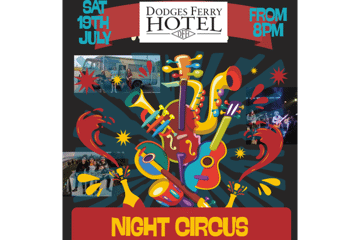 Night Circus + Spec Guests Backyard Business & Scattabrain