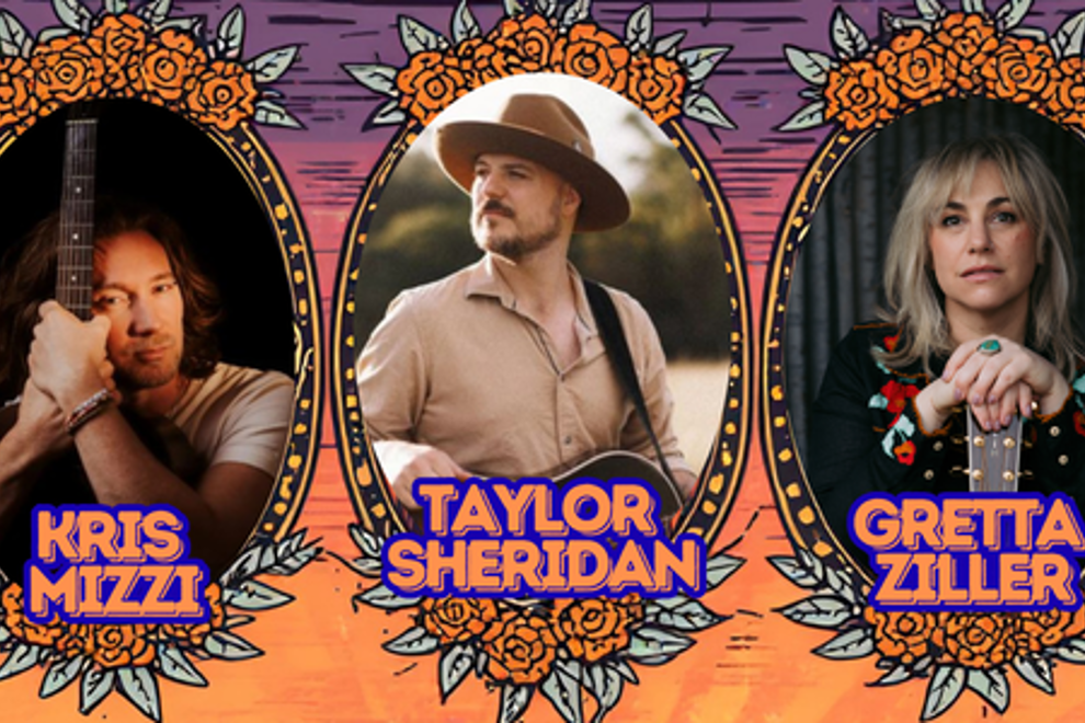 THE BLUEBIRDS: Kris Mizzi, Taylor Sheridan & Gretta Ziller