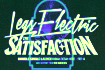 THE SATISFACTION x LEGS ELECTRIC DOUBLE SINGLE LAUNCH