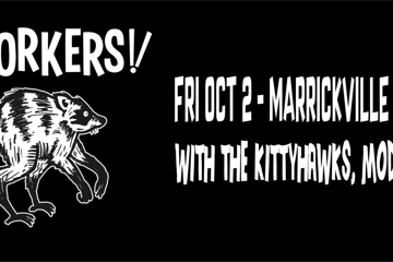 The Porkers + The Kittyhawks + Modus Fire - Live at Marrickville Bowlo