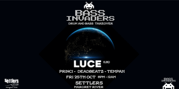 Bass Invaders featuring  LUCE (UK)