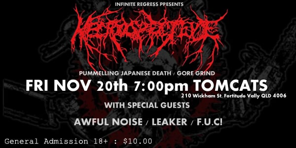 Necrospective (JPN) - "Nori Roll in the Glory Hole" Brisbane show