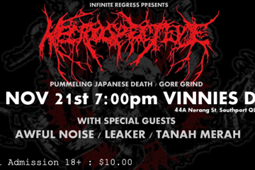 The Nori Roll Glory Hole w/ Necrospective, Awful Noise, Leaker & Tanah Merah