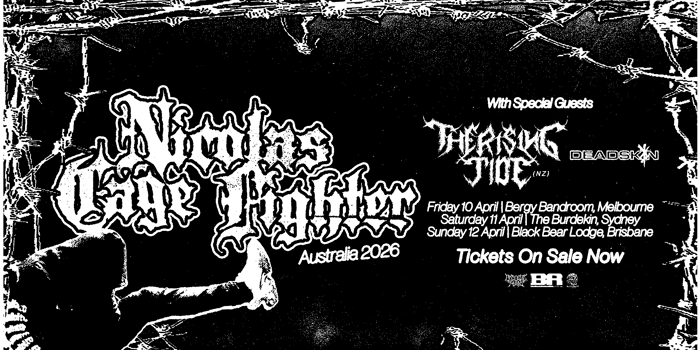 Nicolas Cage Fighter Australian Tour 2026