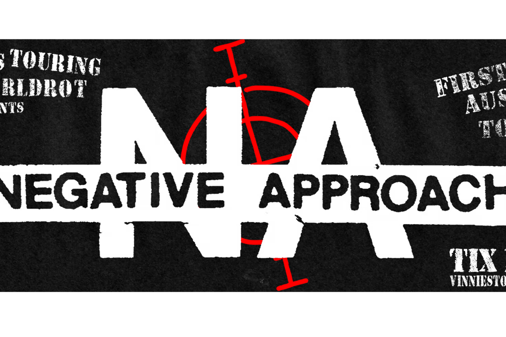 Negative Approach 2026 AUS & NZ Tour