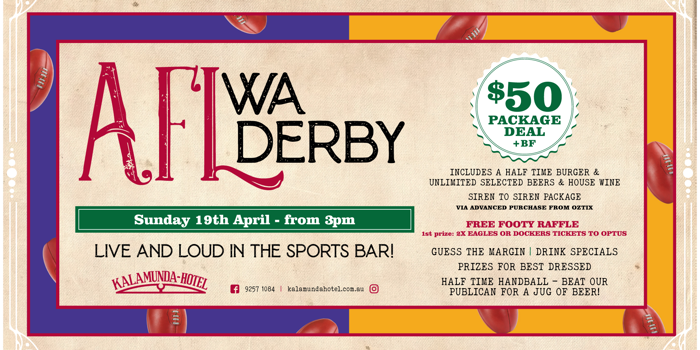 AFL Derby Game