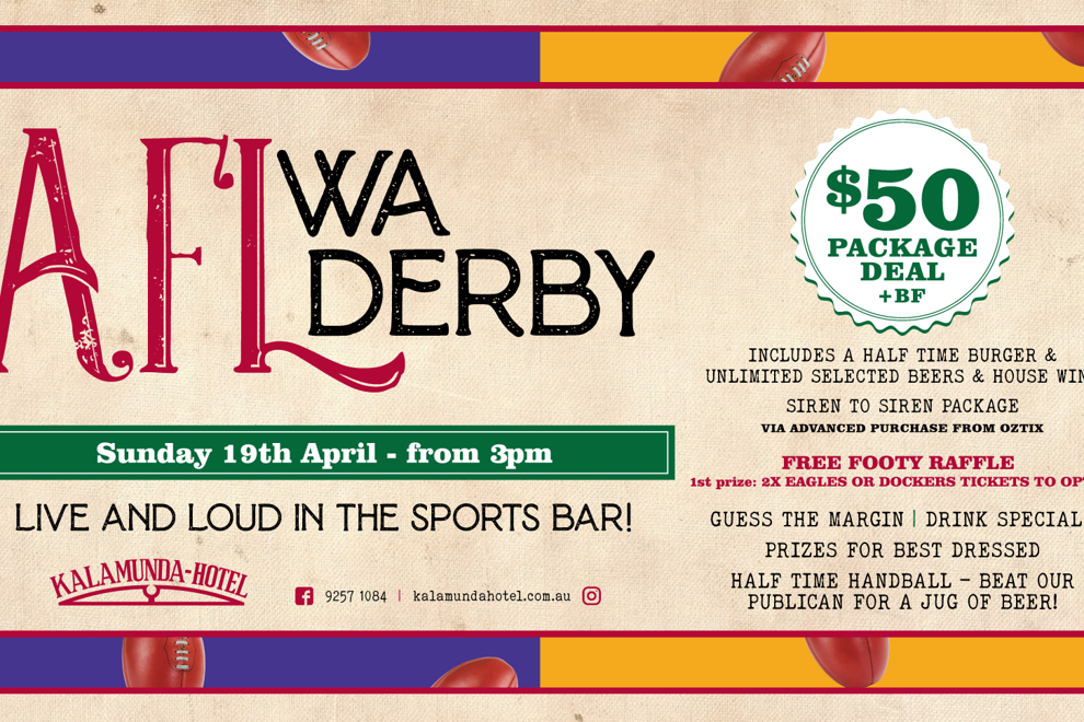AFL Derby Game