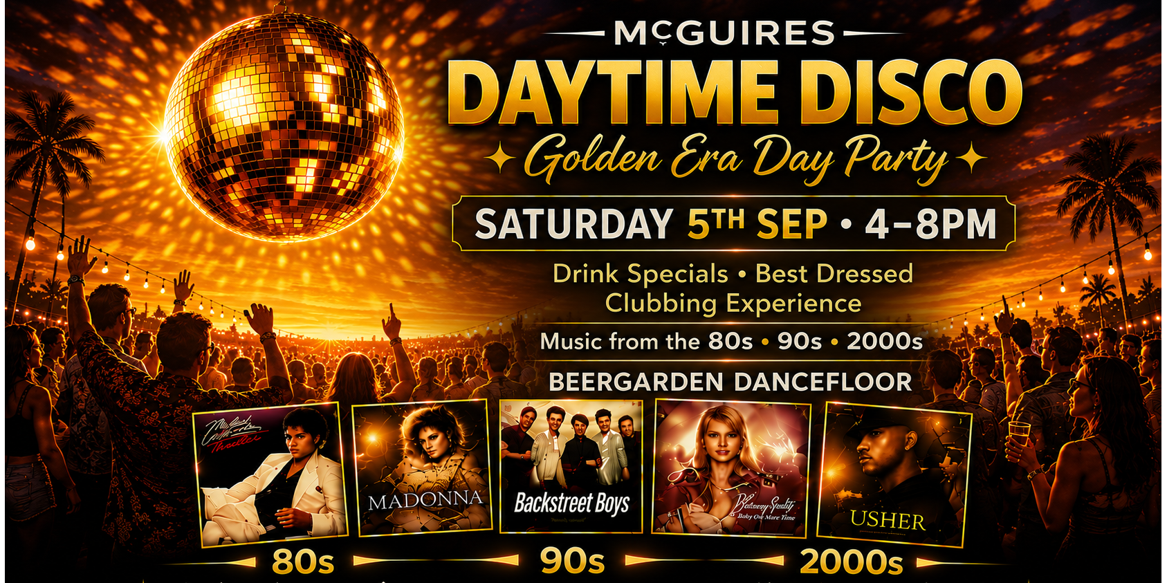 DAYTIME DISCO - Golden Era Day Party