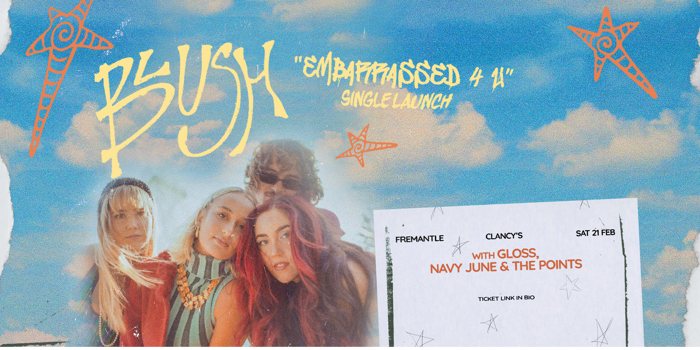Blush 'Embarrassed 4 U' Single Launch Mini-Festival