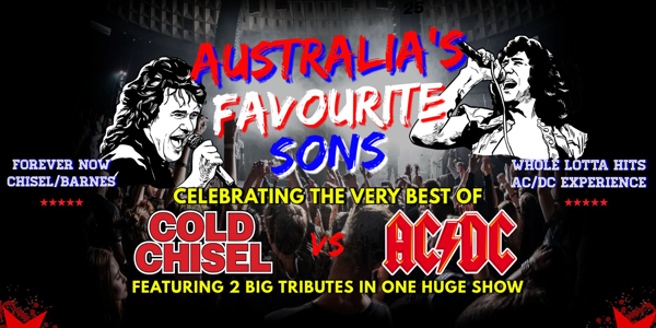 Australia’s Favourite Sons – Celebrating the Best of Cold Chisel & AC/DC image