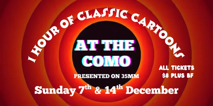 CLASSIC  CARTOONS AT THE COMO (G) presented in 35mm