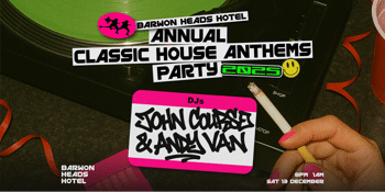 Annual Classic House Anthems Party ft. John Course & Andy Van