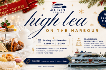 High Tea on the Harbour | Special Christmas Edition