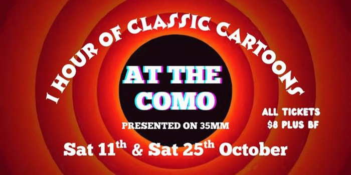 CLASSIC CARTOONS AT THE COMO (G) Presented in 35mm