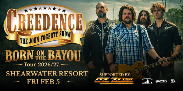 Creedence The John Fogerty Show & OZ ZZ-TOP Born on the Bayou World Tour