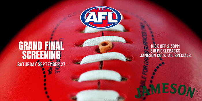 Jameson Presents: AFL Final Screening