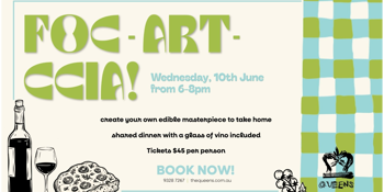 Foc-art-ccia! Focaccia Art Masterclass