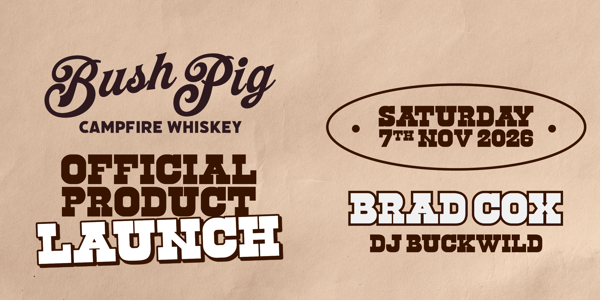Bushpig Official Product Launch live at Railway Hotel Motel - Concert poster
