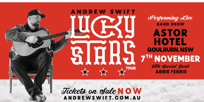 Andrew Swift- LUCKY STARS TOUR