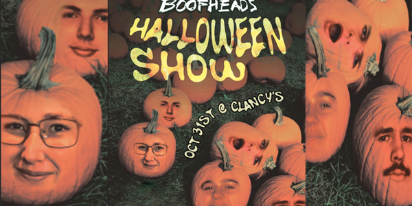 BOOFHEADS Halloween Show live at Clancy's Fish Pub | Fremantle - Concert poster