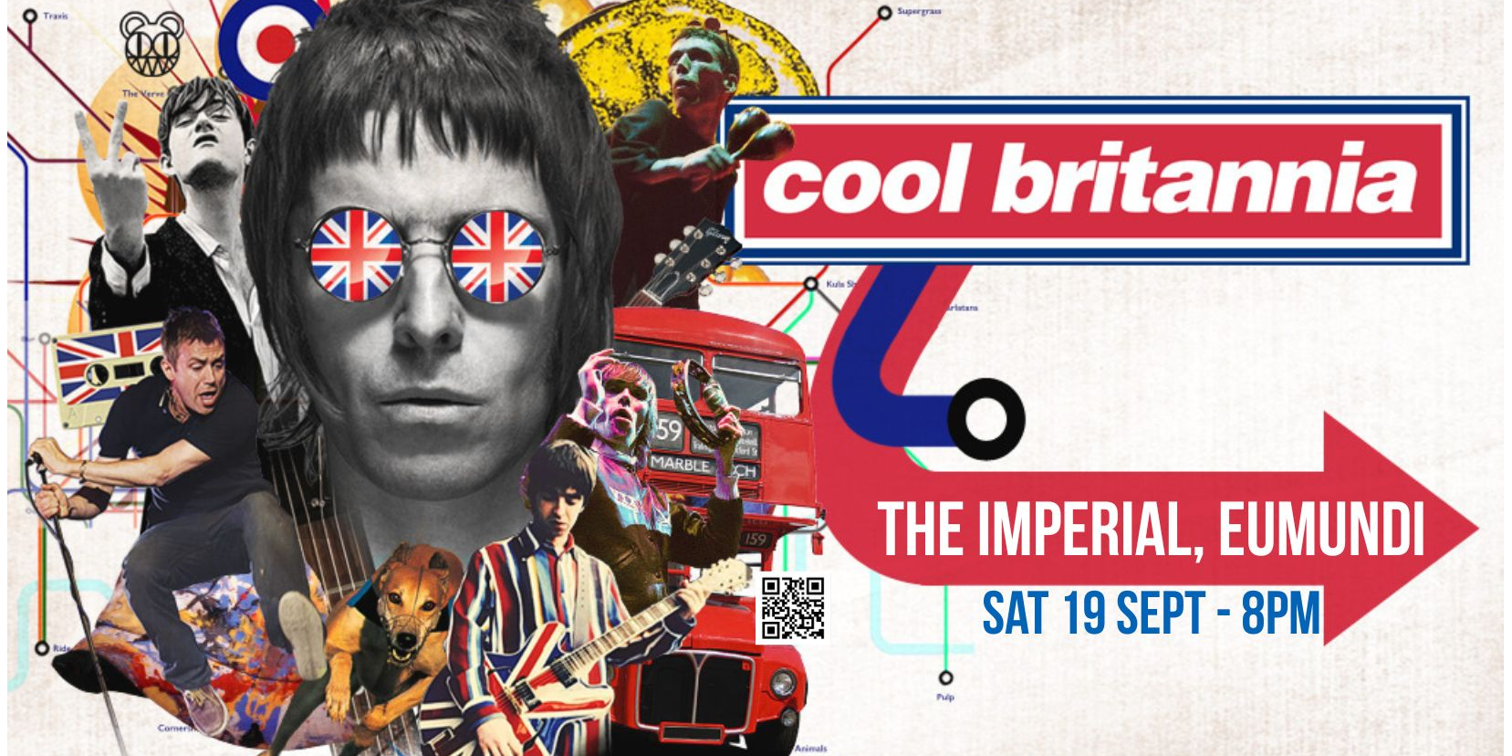 Cool Britannia LIVE in Eumundi