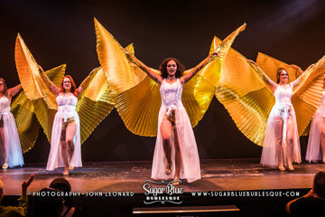 Sugar Blue Burlesque Fresh Faced Follies Academy Grad Show