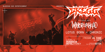 DREGG with special guests WHISPERHEAD, LOTUS BORN & CHRONIC