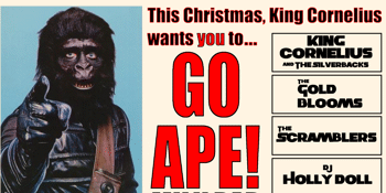 King Cornelius & The Silverbacks!