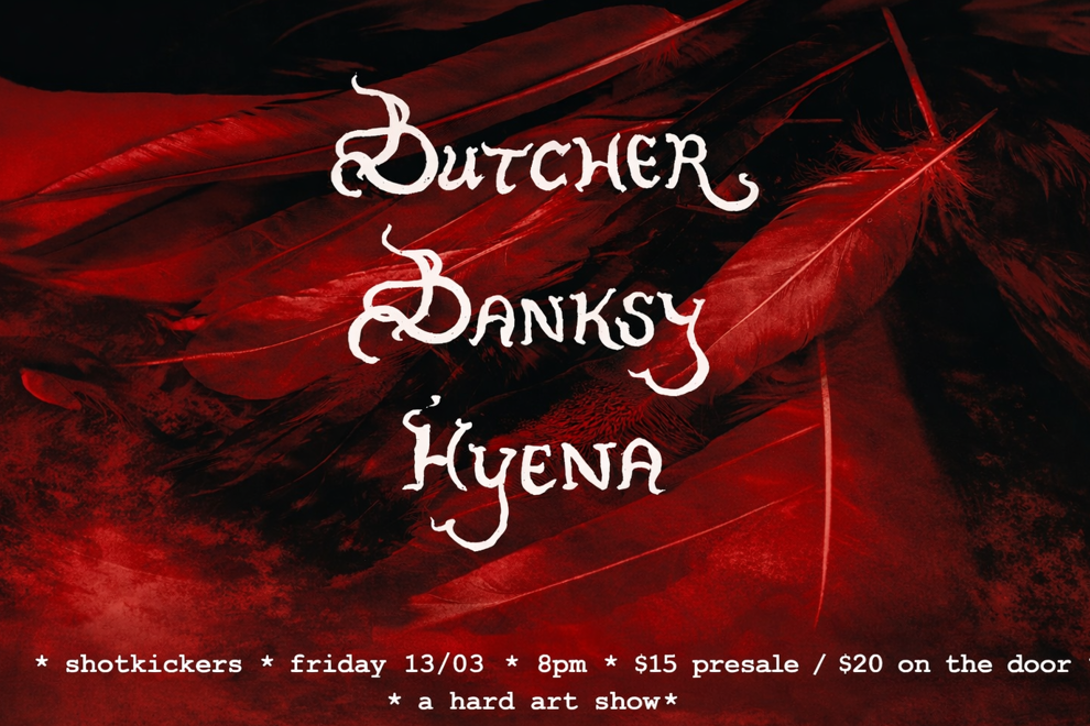 BUTCHER debut @ Shotkickers